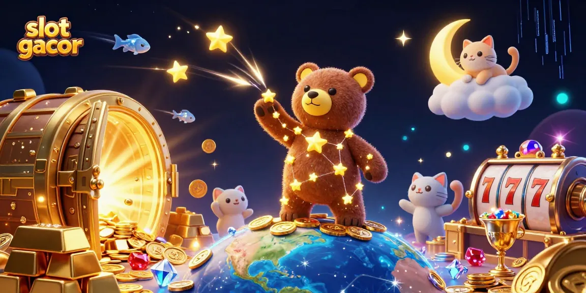 Discover winning strategies with slot gacor in this enchanting 3D casino scene.