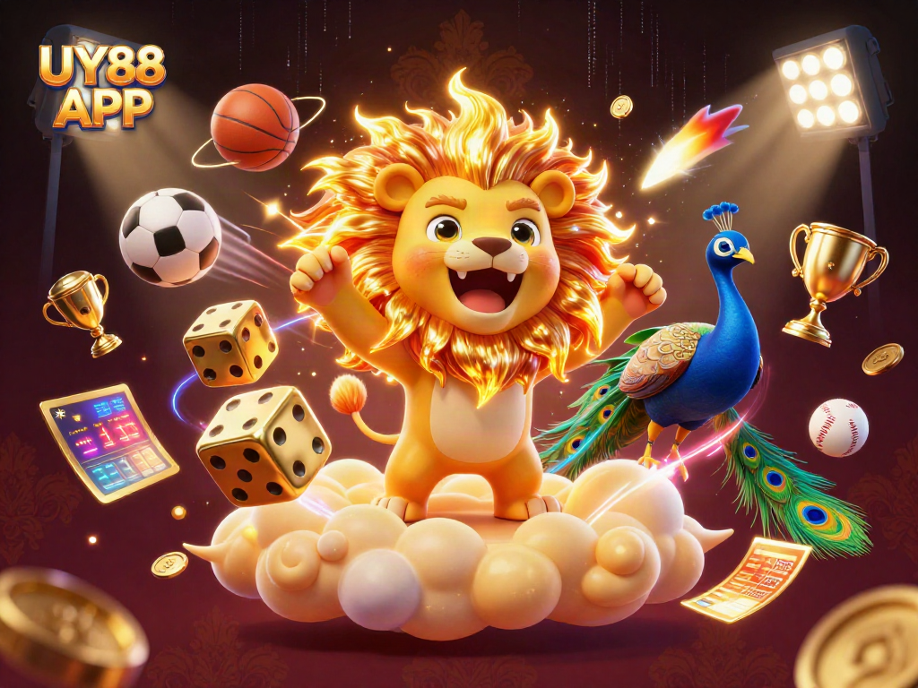 Experience thrilling gameplay with UY88 APP's vibrant casino elements and action-packed atmosphere.