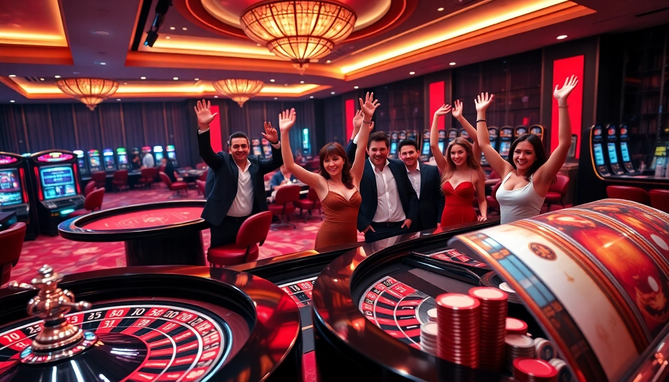 Experience the thrill of gaming with GGWIN at a luxurious casino setting