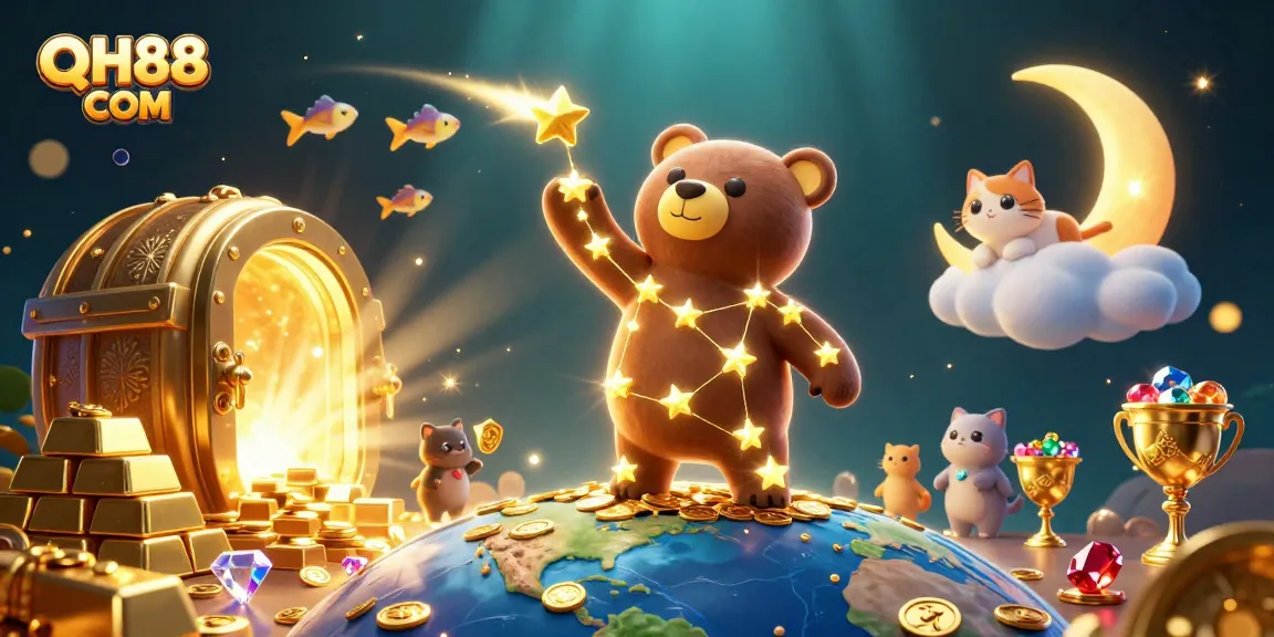 Engage with a vibrant QH88 COM casino adventure, rich in treasures and characters!