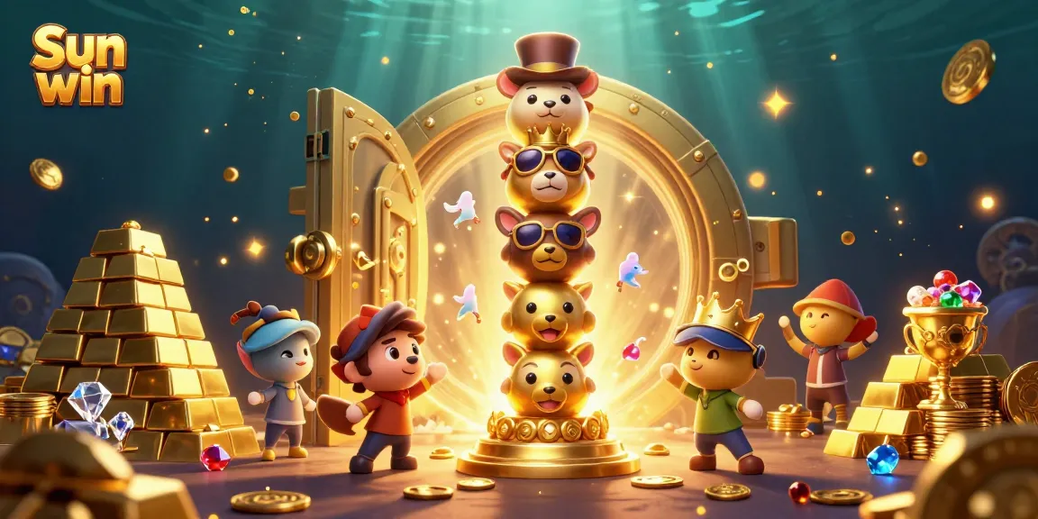 Experience thrilling wins at Sun win with our vibrant casino adventure illustration.