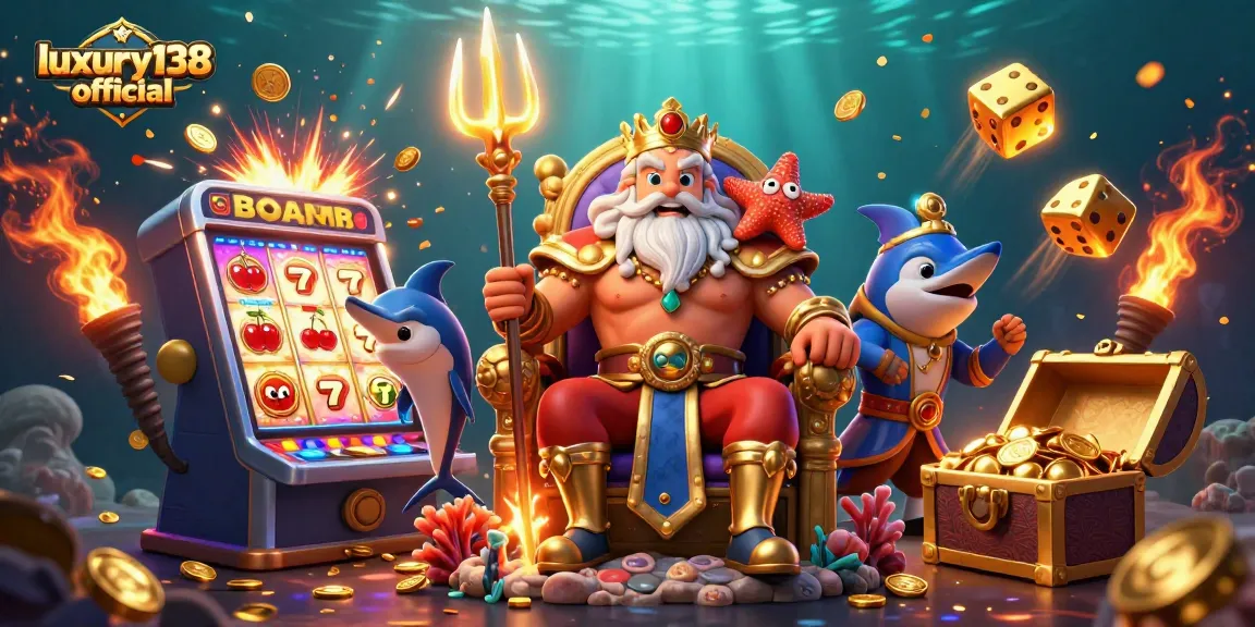 Experience thrilling gameplay at luxury138 official with vibrant 3D slot machines and dynamic casino action.