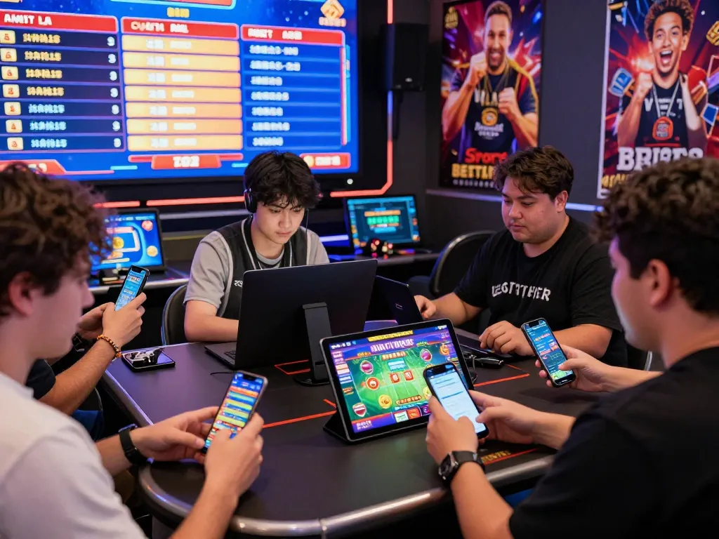 Exciting scene of diverse players enjoying various games at the 789P online gaming platform, showcasing vibrant graphics and engaging atmosphere.