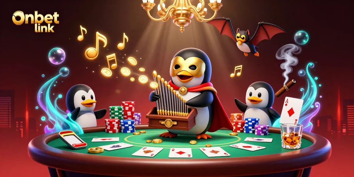 Engage with your luck at onbet link, capturing the excitement of gaming with golden coins and poker elements.