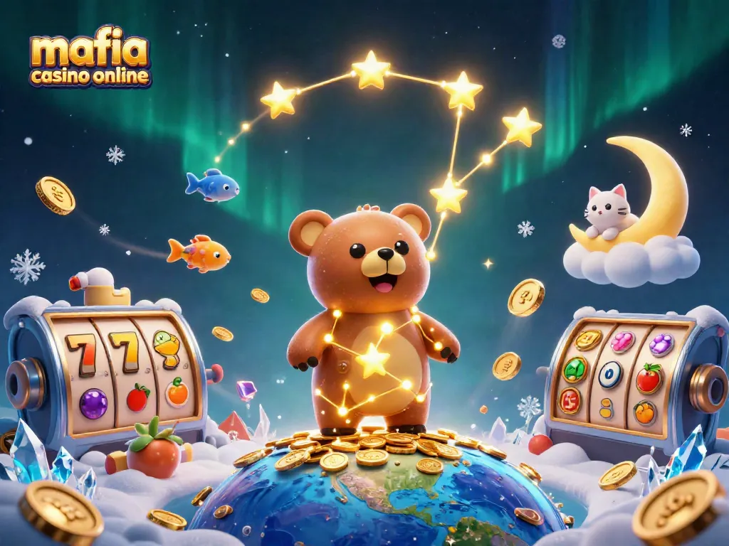 Experience the excitement of mafia casino online with vibrant slots, jackpots, and colorful characters.