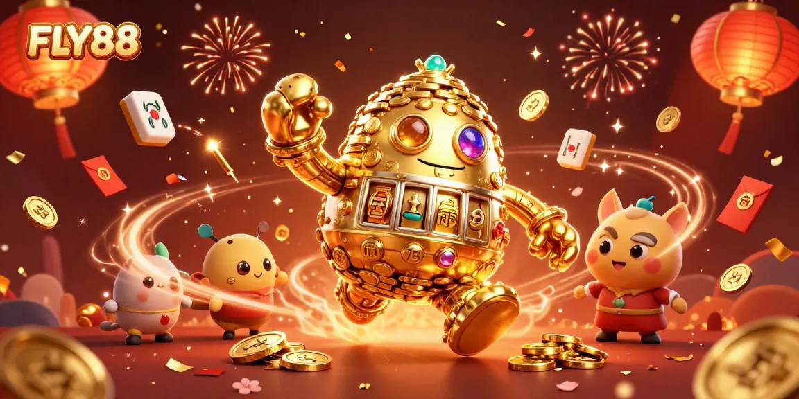 Experience the thrill of winning at FLY88 with dynamic gaming visuals and vibrant details.