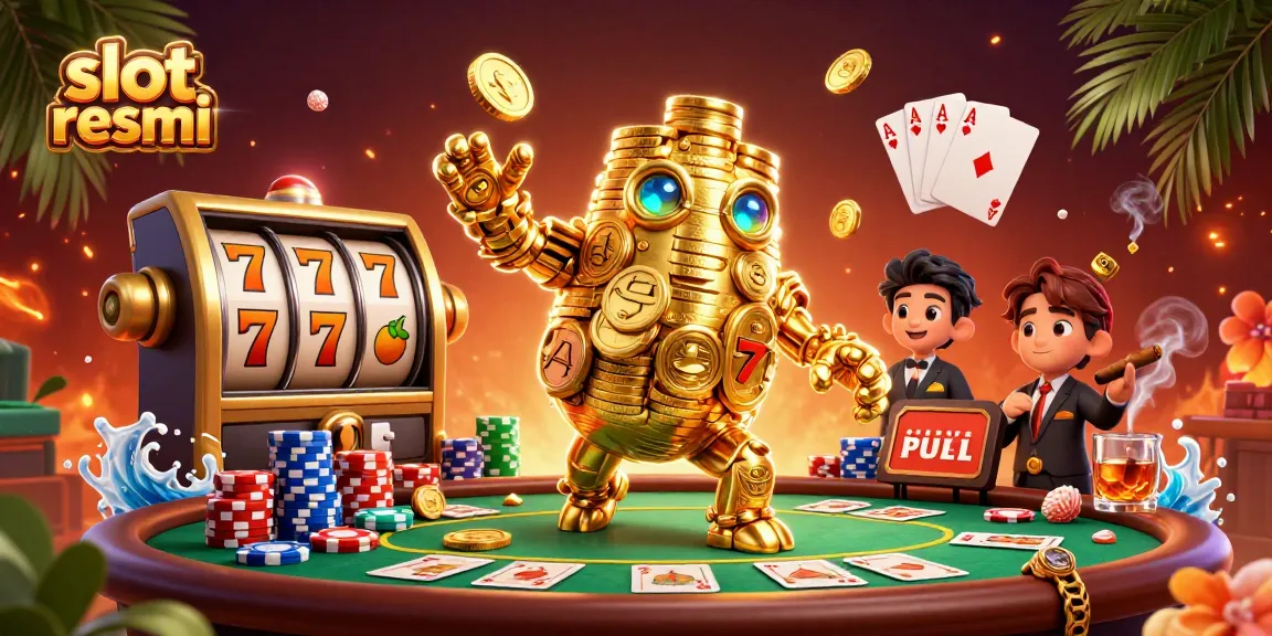 Menangkan jackpot di slot resmi dengan golem emas dan permainan poker yang menarik.