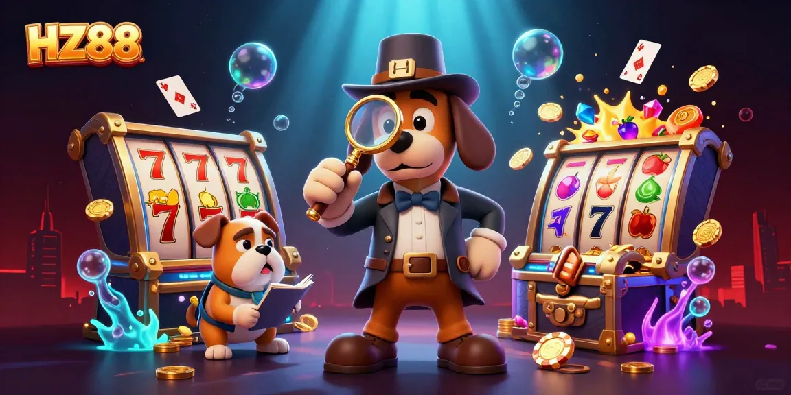 Experience top gaming and thrilling bets with HZ88's engaging online casino atmosphere, featuring colorful elements.