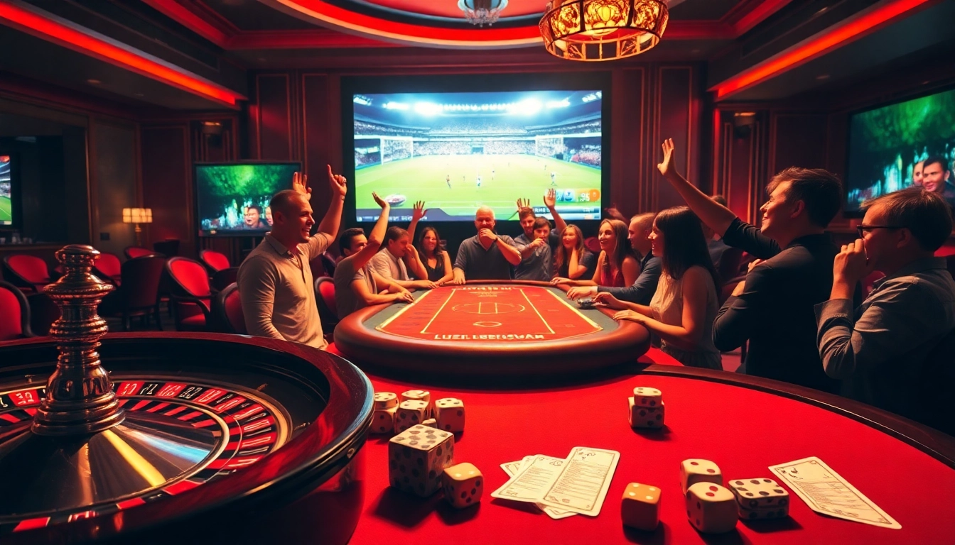 Watch trực tiếp bóng đá Bundesliga while enjoying an exciting casino atmosphere with poker and betting.