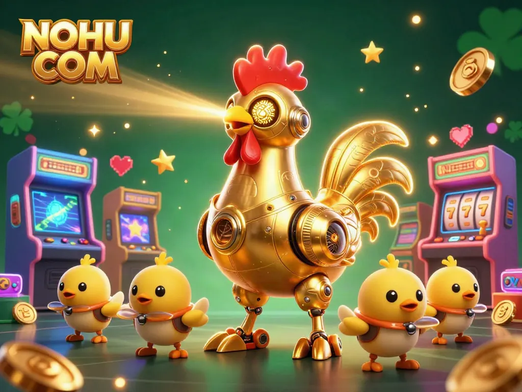 Engage with NOHU COM's thrilling slots and jackpots in a vibrant casino scene.