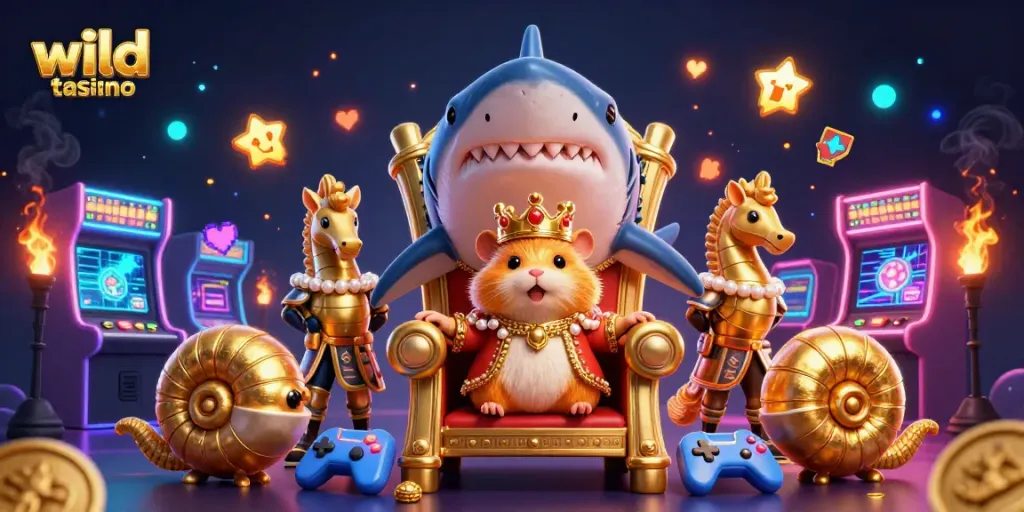Experience the thrill of wild tokyo casino with animated characters and vibrant gaming elements.