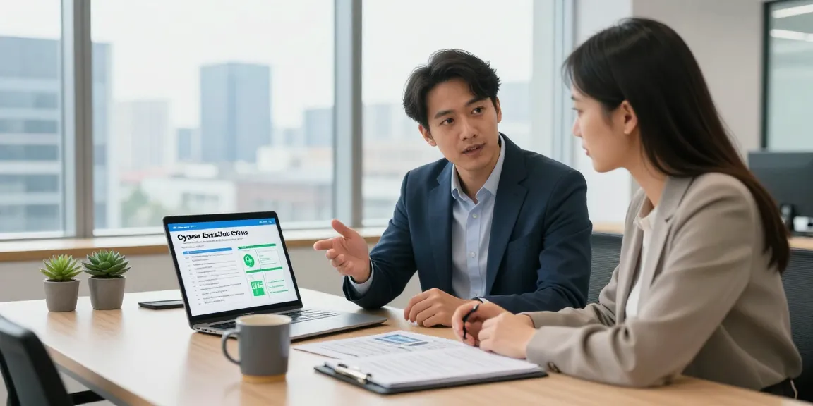 Engaging discussion on cyber essentials vs cyber essentials plus in a modern office setting