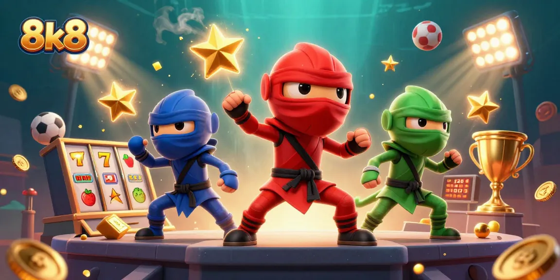 Experience thrilling slots action with the dynamic chameleon team at 8k8 casino.