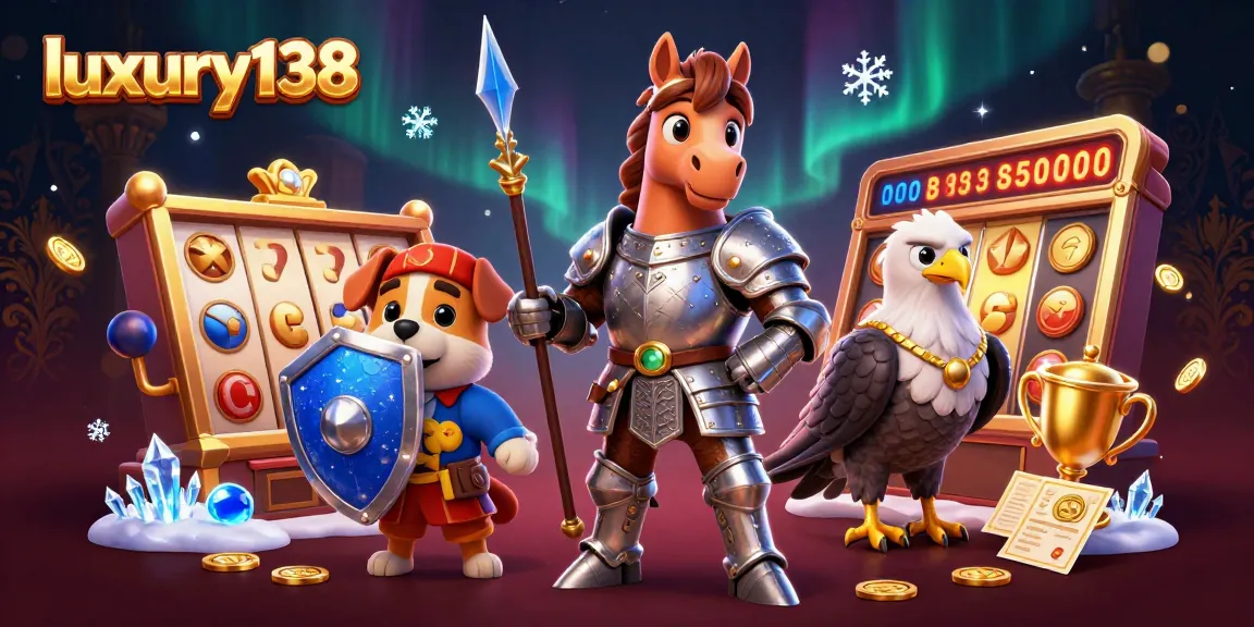 Experience the thrill of luxury138 slot gaming with dynamic characters and exciting casino elements.