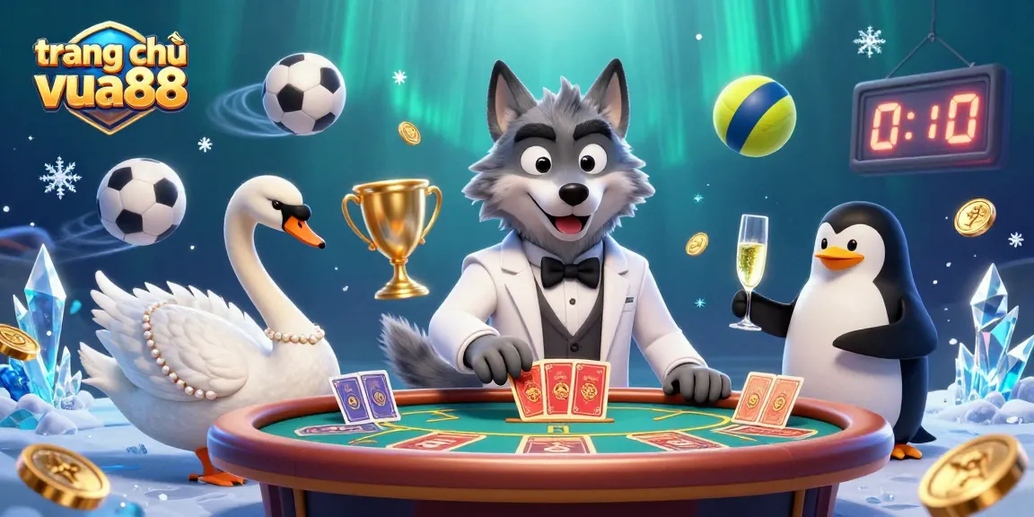 Experience the thrill of gaming at trang chủ vua88, with vibrant 3D characters and dynamic betting elements.