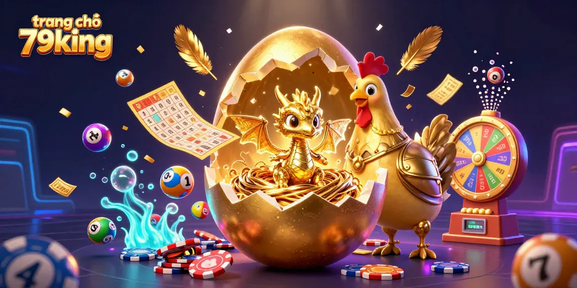 Engage in thrilling wins at trang chủ 79king featuring a majestic golden dragon and dynamic lottery elements.
